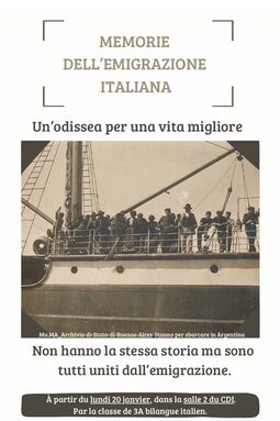 Mémoire de l'immigration italienne